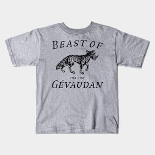 Beast of Gevaudan Kids T-Shirt